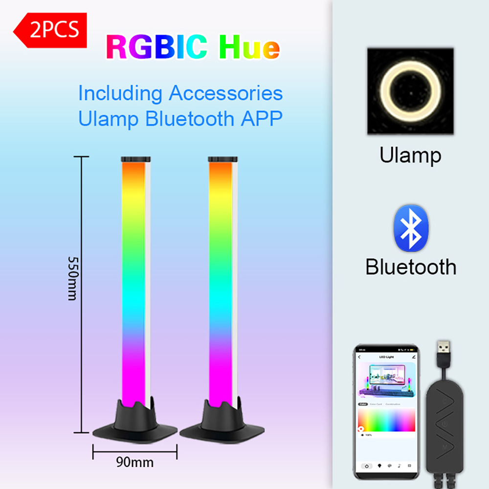 Desktop-Setup RGB LED-Lichtlei – Desk Setup With Tv Bewertung und Preis