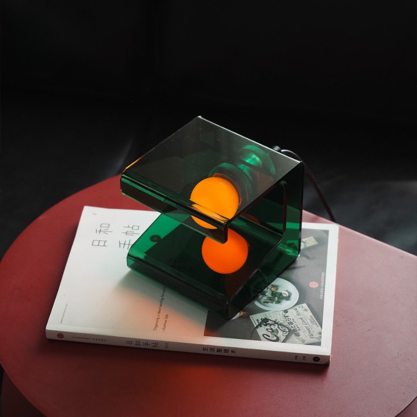 Moderne Acryl-Würfel-Tischlamp – Desk Setup Minimalist Bewertung und Preis