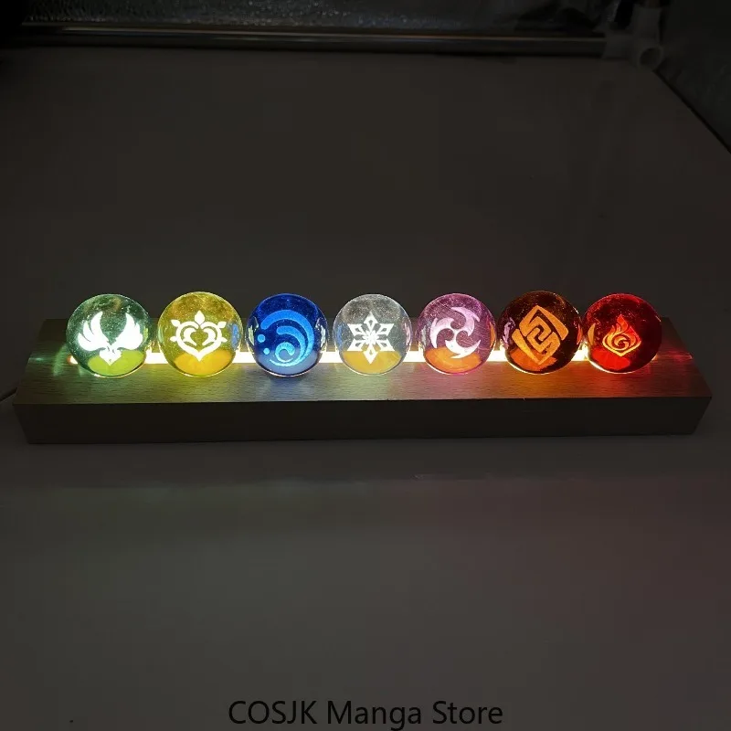 Genshin Impact Elemente Glasku – Desk Setup Lamp Bewertung und Preis