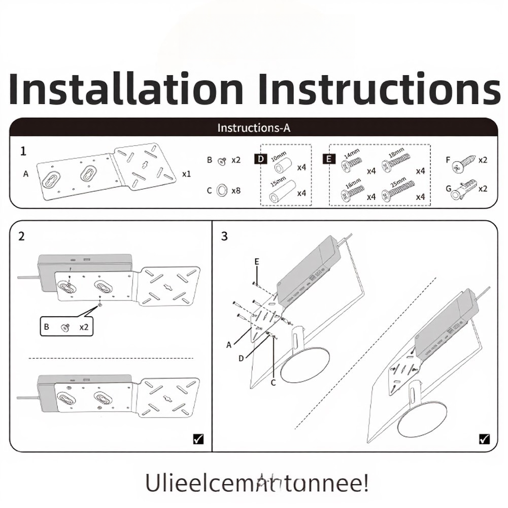 Metall-Montagehalterung für VE – Setup Desk Monitor Bewertung und Preis